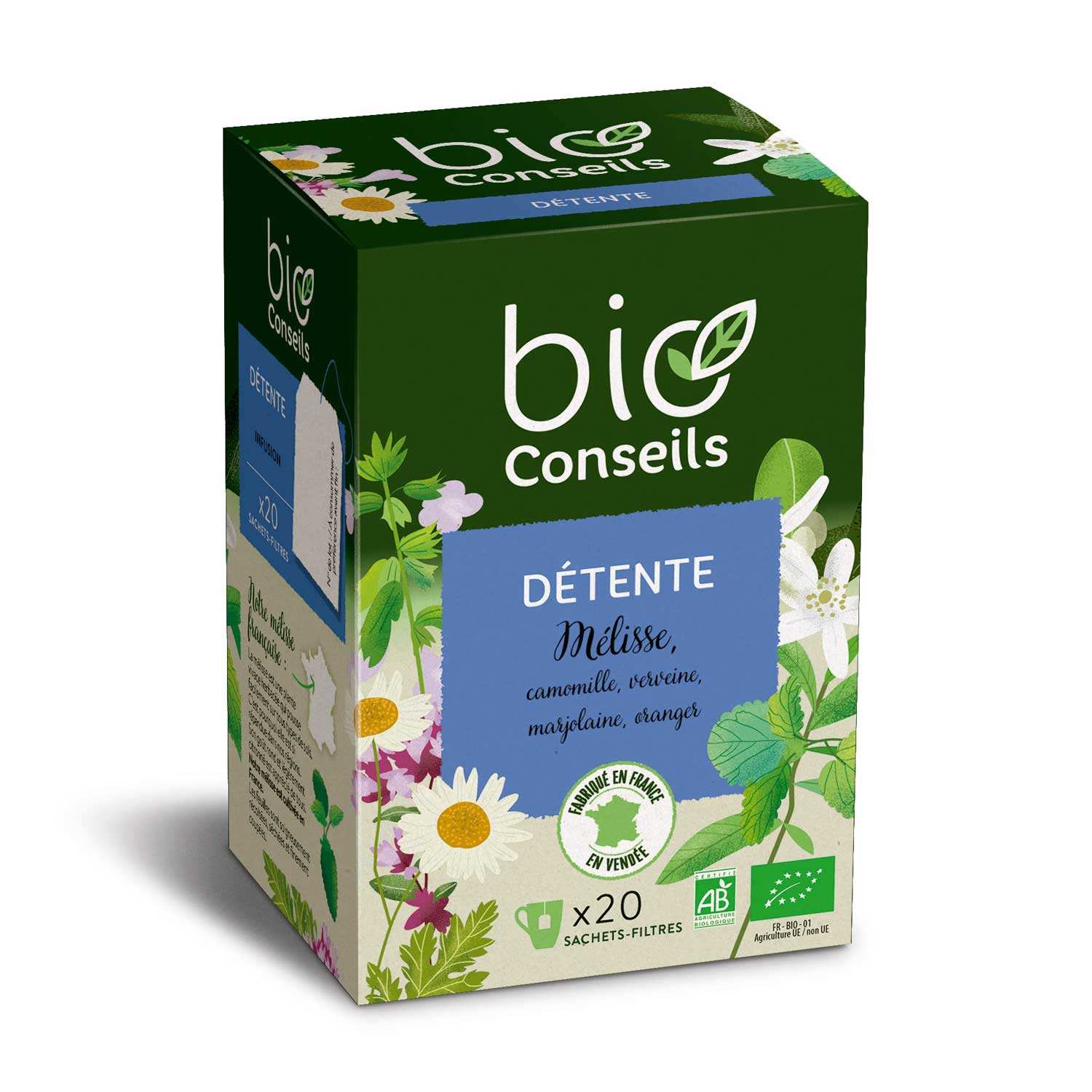 Infusion détente Bio