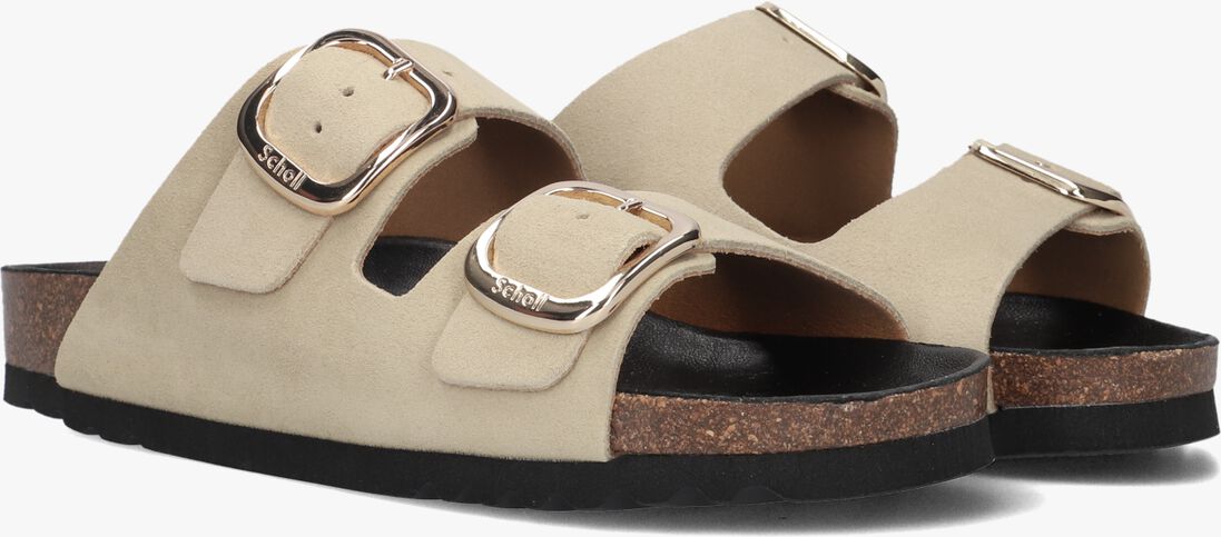 SCHOLL beige scholl slippers noelle