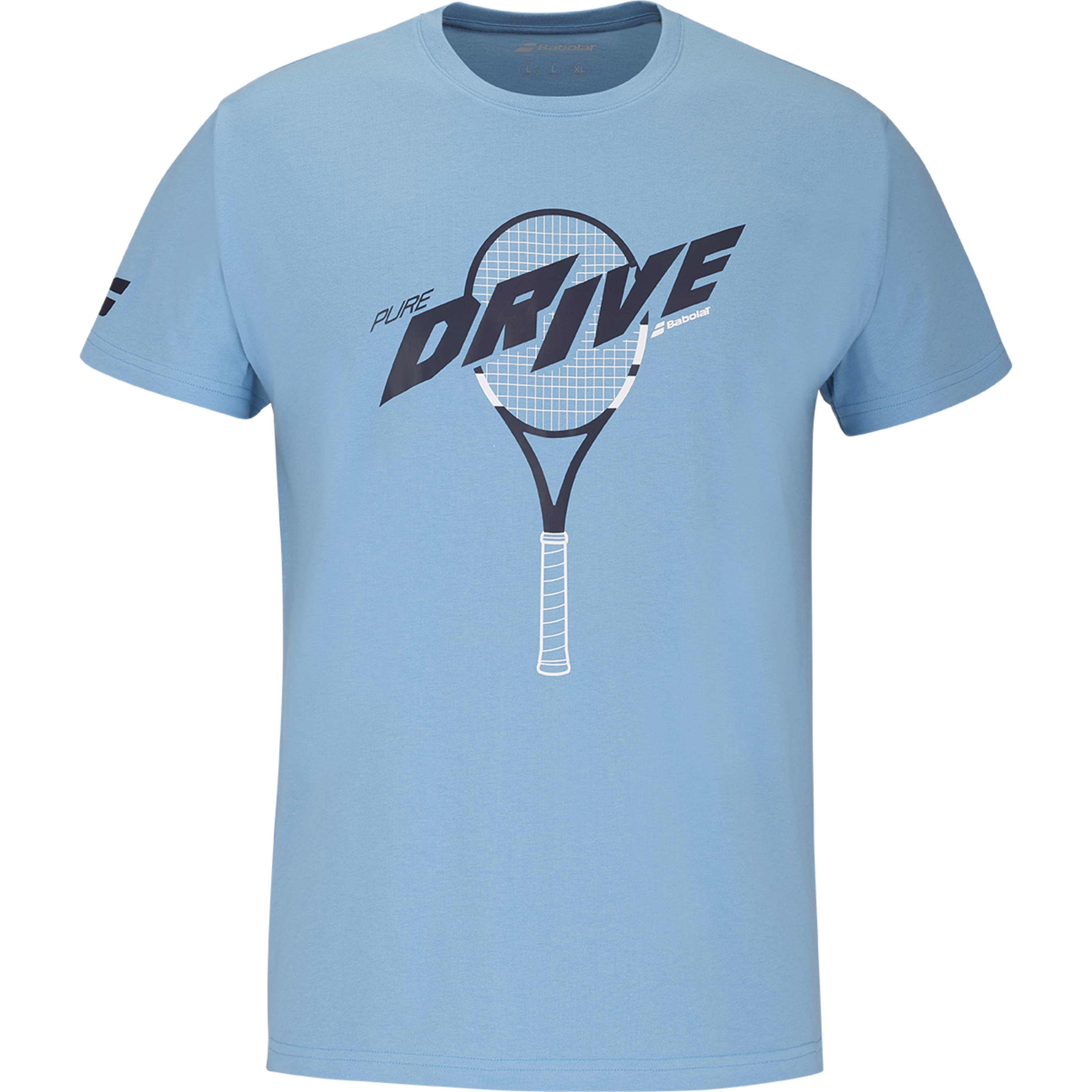 Drive Cotton Tee Unisex Blau