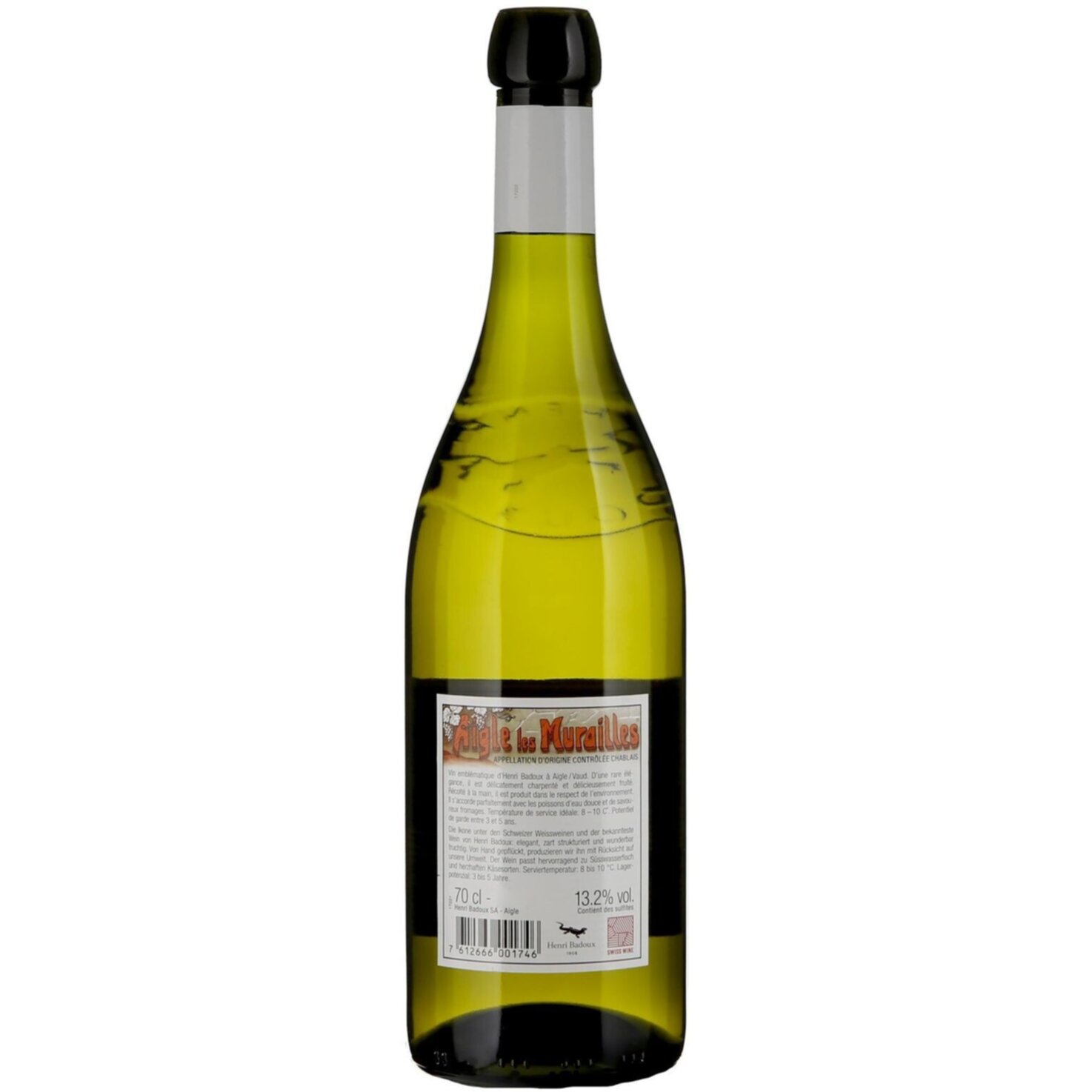 Aigle Les Murailles Chablais AOC H. Badoux -70cl