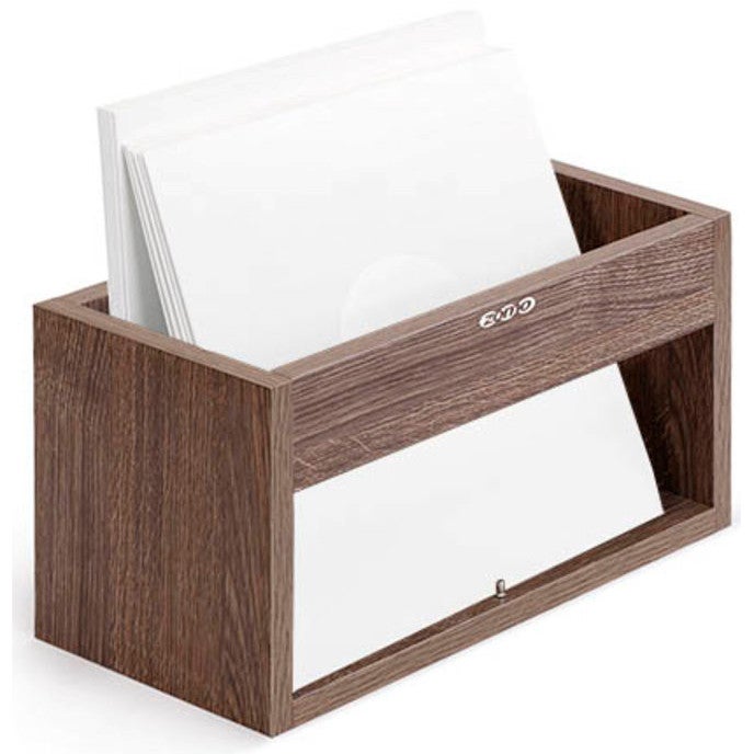 Zomo VS-Box 1/45 Walnut kast voor vinyl