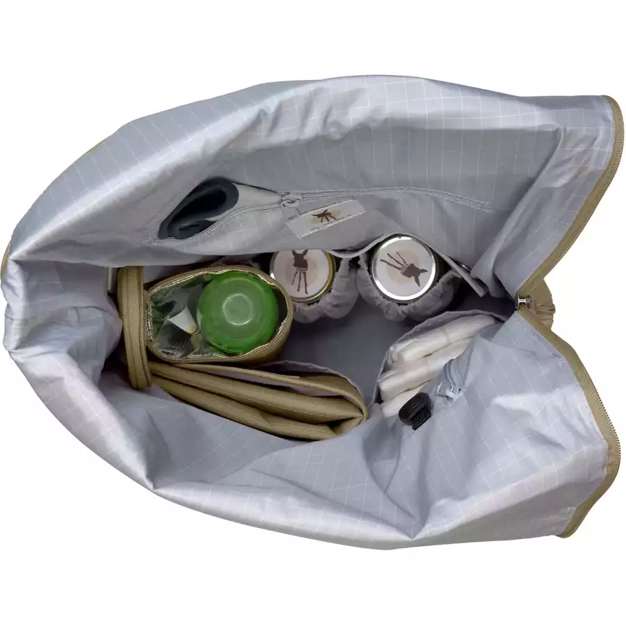 LÄSSIG Wickelrucksack Rolltop Backpack olive