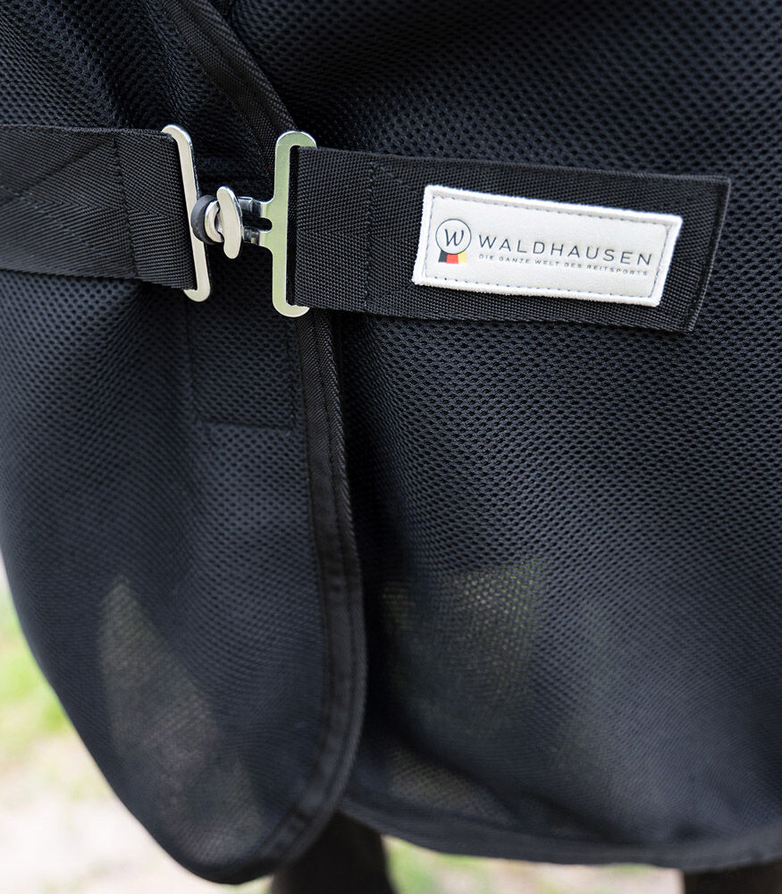 Waldhausen Air Mesh - Staldeken - Paardendeken - Zwart - 115/165