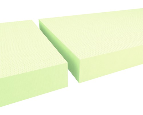 ISOVER Styrodur® 2800 C XPS hardschuimplaat, gladde rand, WLG 035, 1250 mm x 600 mm x 100 mm, Verpakking = 3 m²