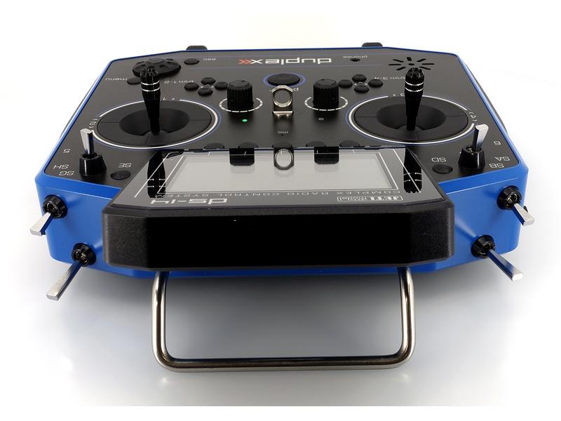 Jeti Fernsteuerung DS-14 II Multimode Blau 10-Kanal Jeti Duplex Handsender