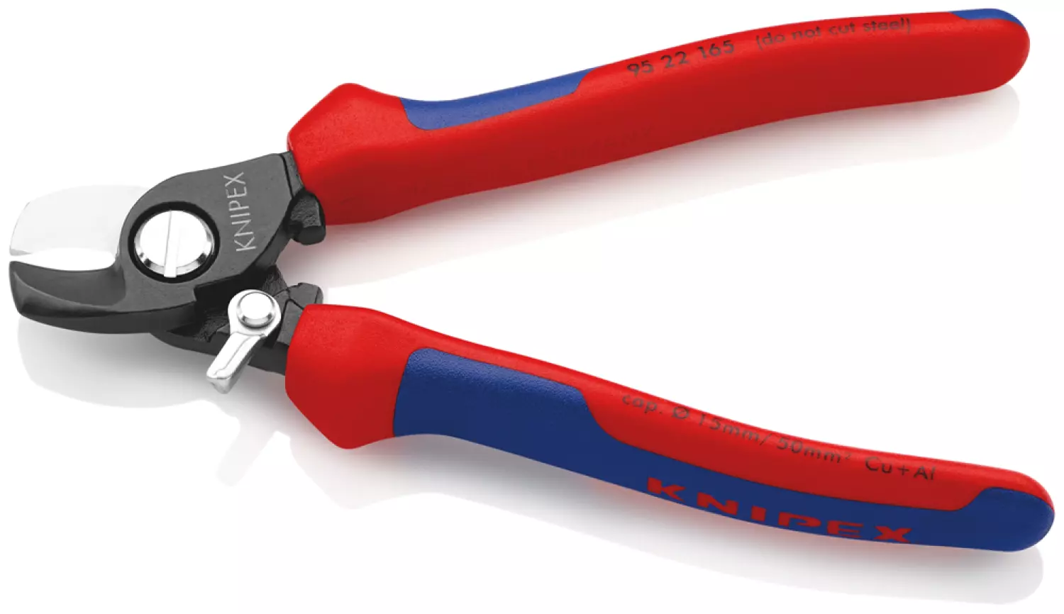 Knipex 9522165 Kabelschaar met openingsveer - 165mm