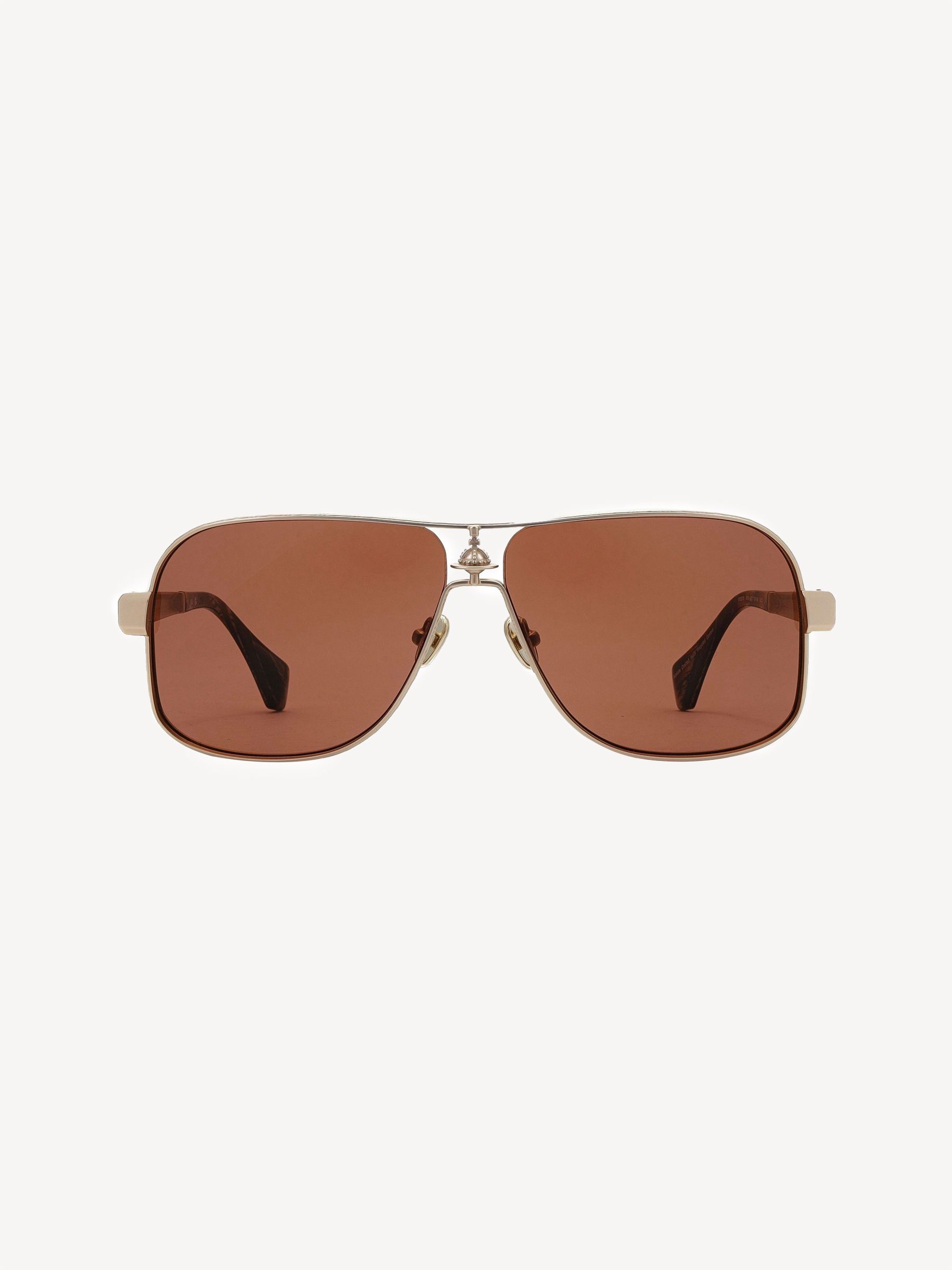 Goudbruin - Vivienne Westwood Keith VW5101 410 Shiny Sunglasses