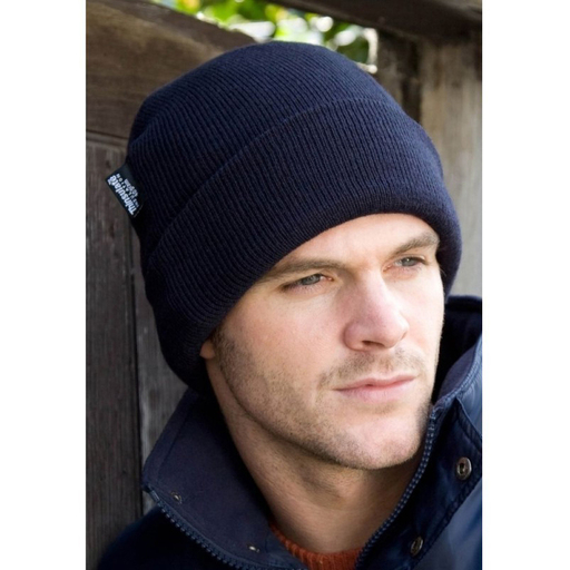 Gorro de lã térmica para inverno/esqui