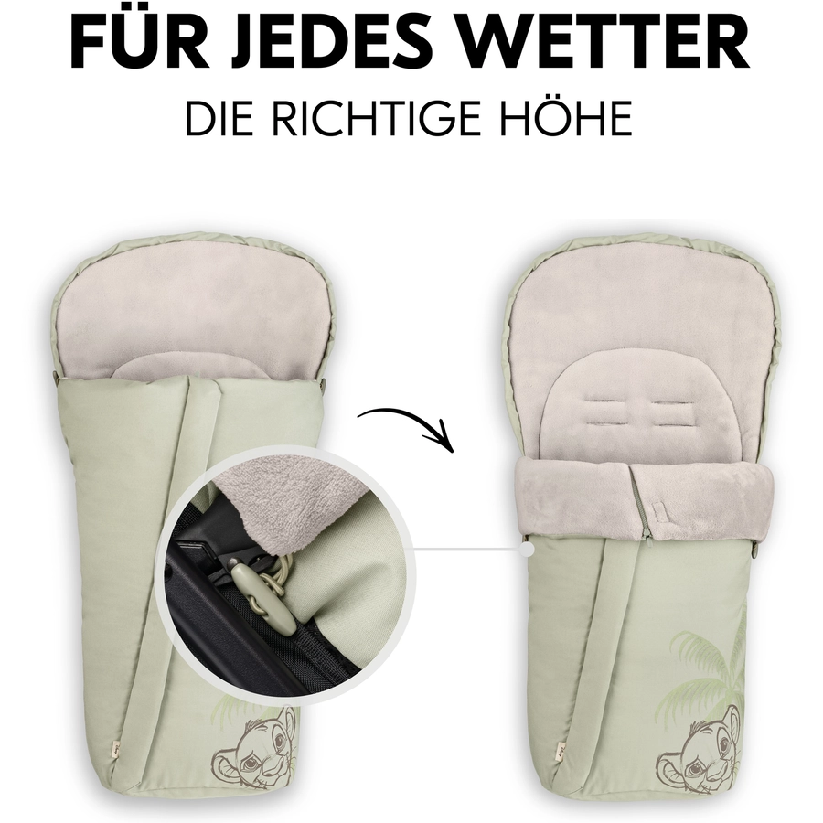 hauck Fußsack Footmuff Simba Olive