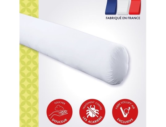 DODO - Traversin vancouver 160 cm - anti-acariens - 100% polyester
