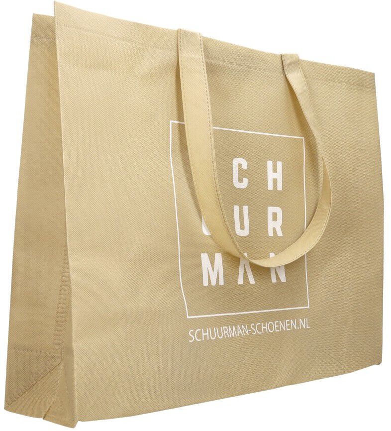 Schuurman Schoenen Non Woven Shopper taupe