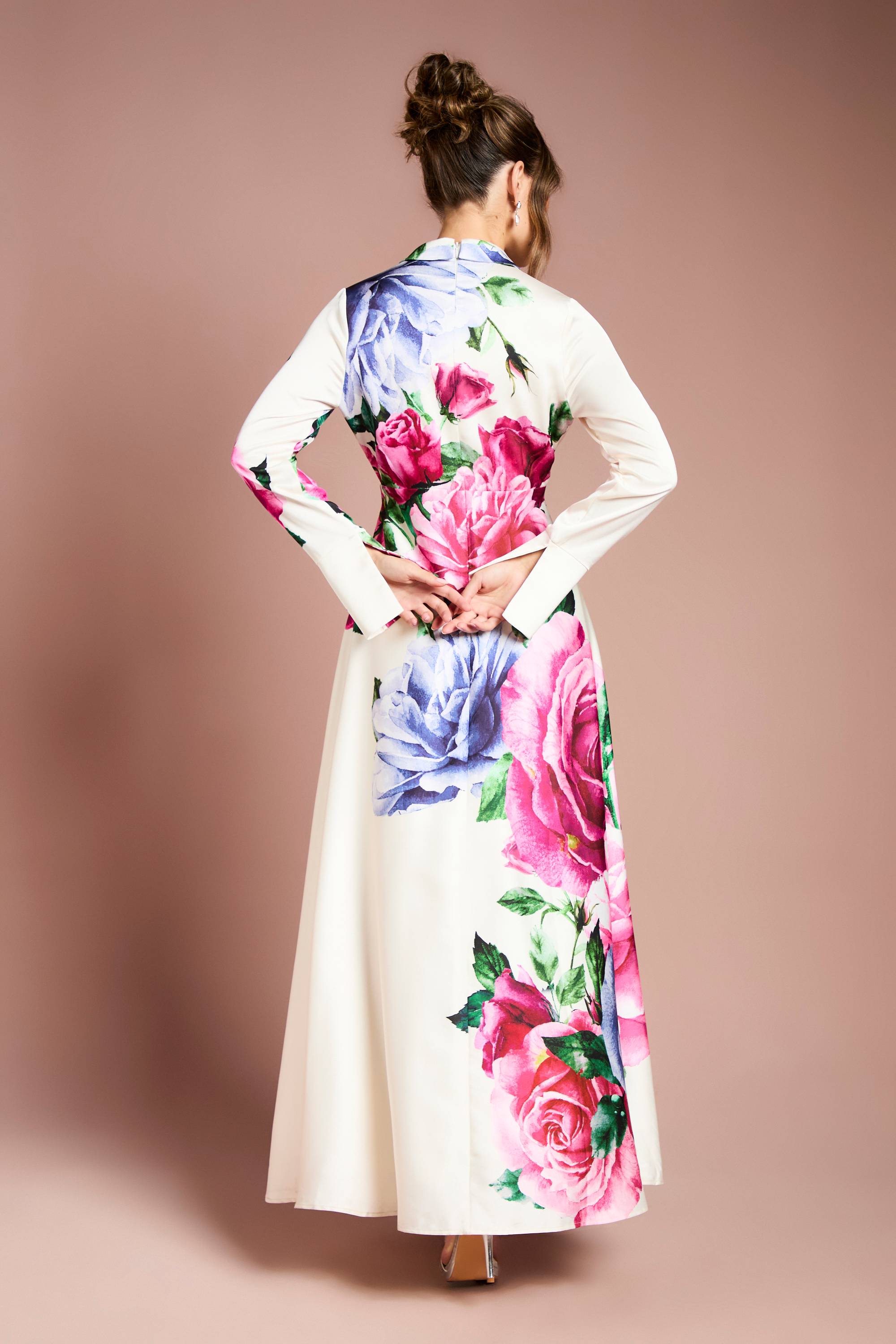 Coast Robe Longue Portefeuille à Motif Imprimé