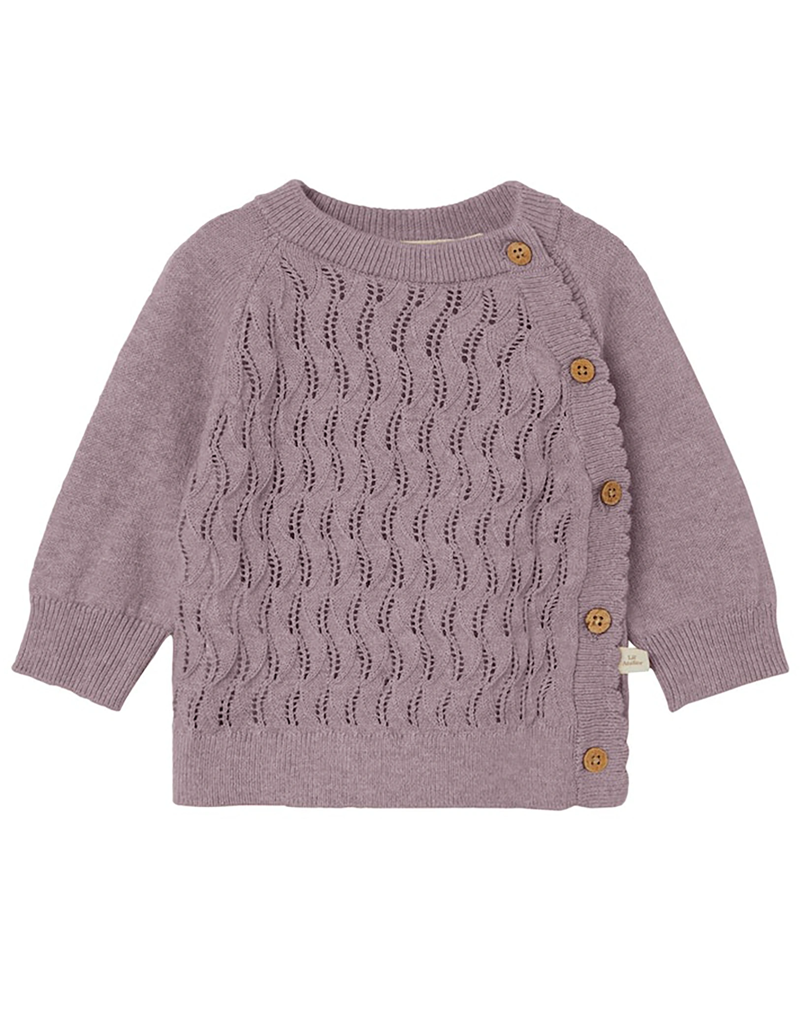 Strickjacke NBFNINA WRAP in quail