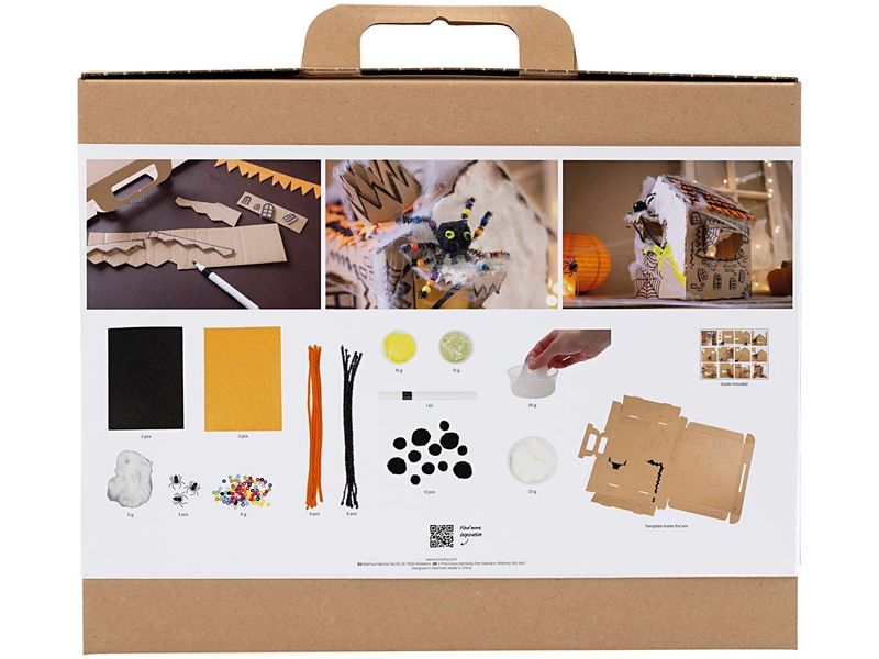 Creativ Company Bastelset Halloween Dekoration Spukhaus Maxi Kreativ Set