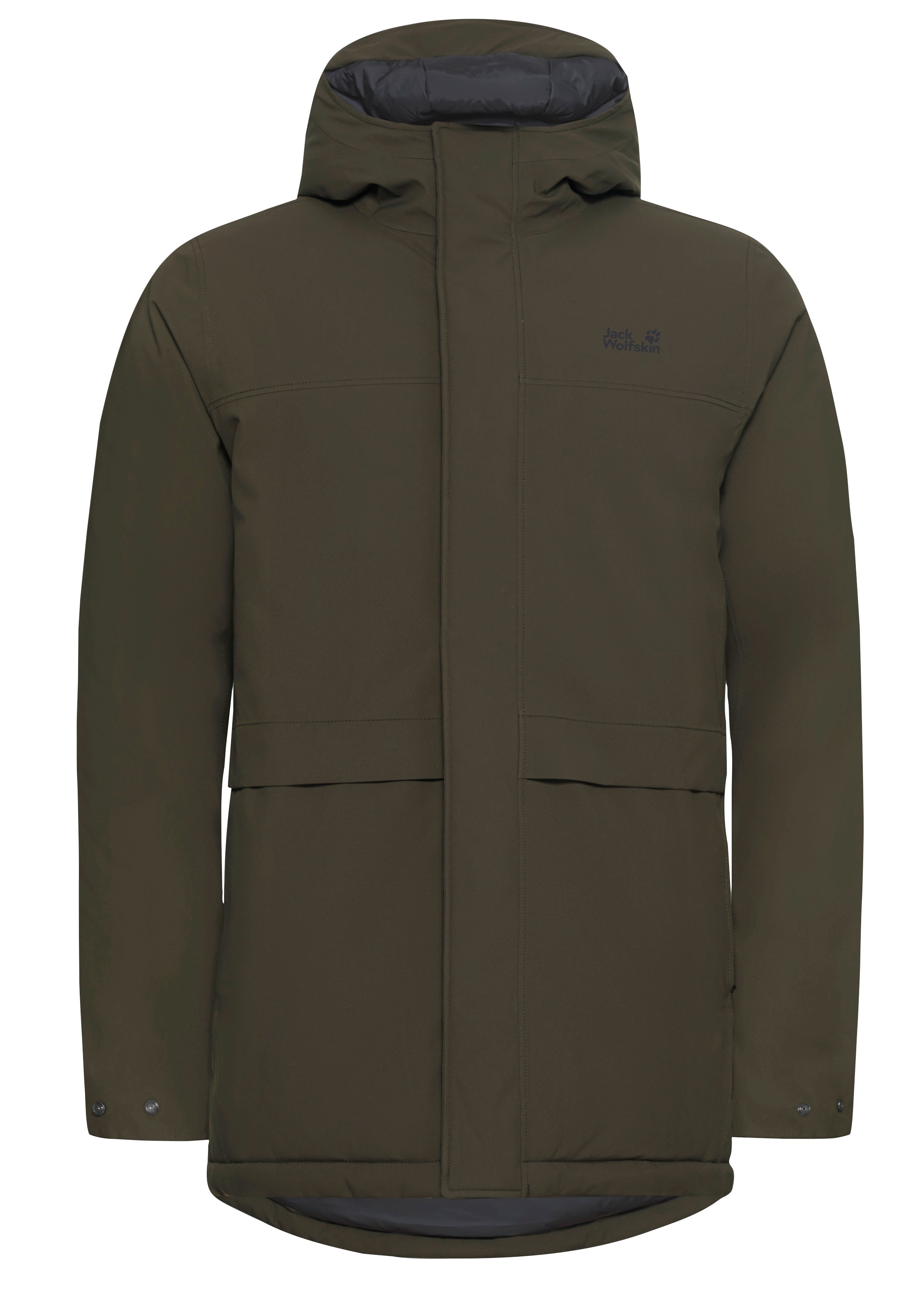Jack Wolfskin Wintermantel »COLD CAMP COAT M«, Wärmend, winddicht, Übergangsjacke