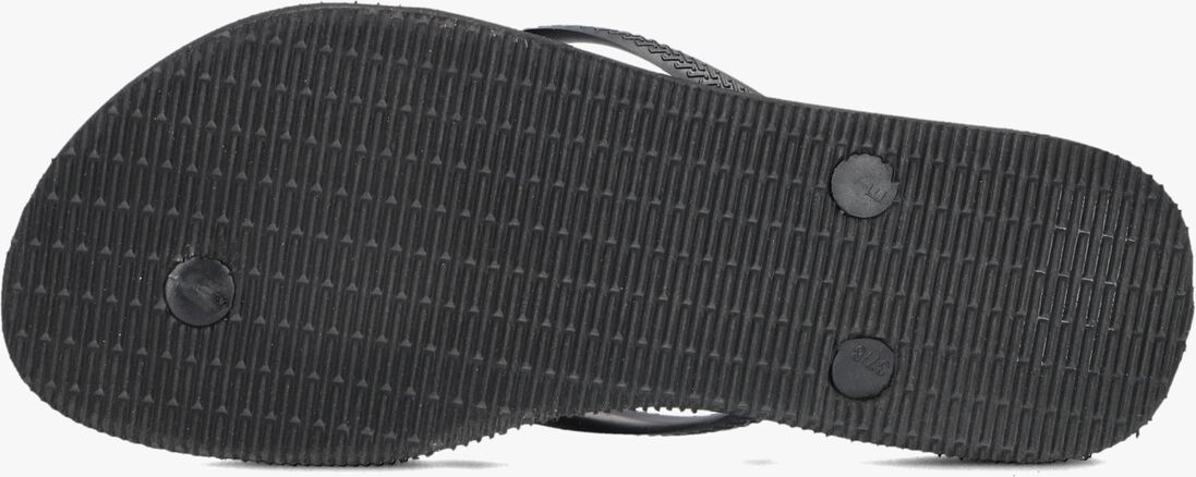 zwarte havaianas teenslippers slim flatform