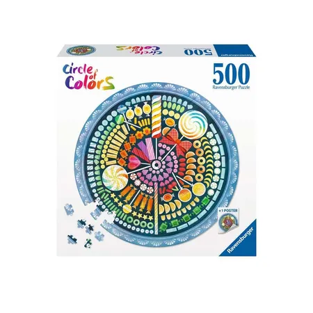 Ravensburger Puzzle - Circle of Colors Candy, 500 Teile