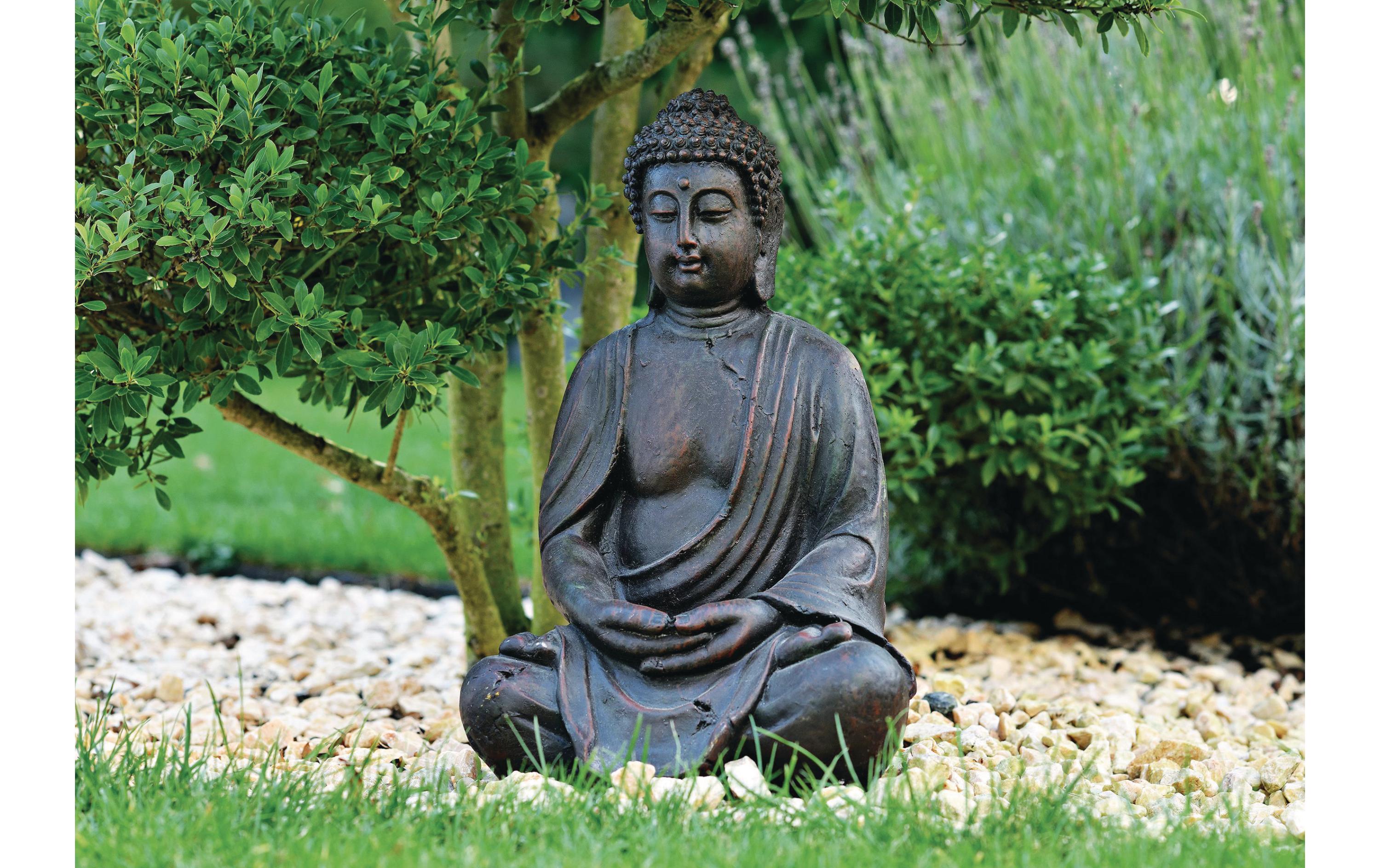 Dekofigur Buddha SitzendDeko für Ihren Garten