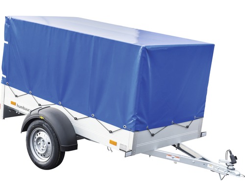 Humbaur enkelassige aanhangwagen Startrailer Cover 2050 x 1095 x 300 mm ongeremd incl. zeil en frame, toegestaan totaalgewicht 750 kg