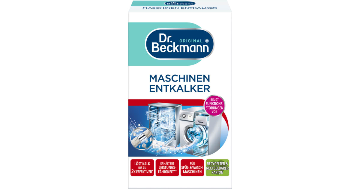 Dr. Beckmann Maschinen Entkalker