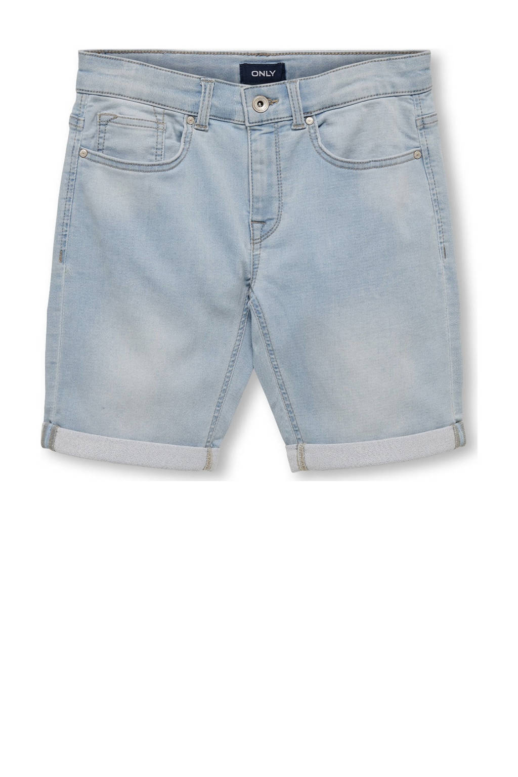 ONLY skinny denim short KOBPLY light blue denim