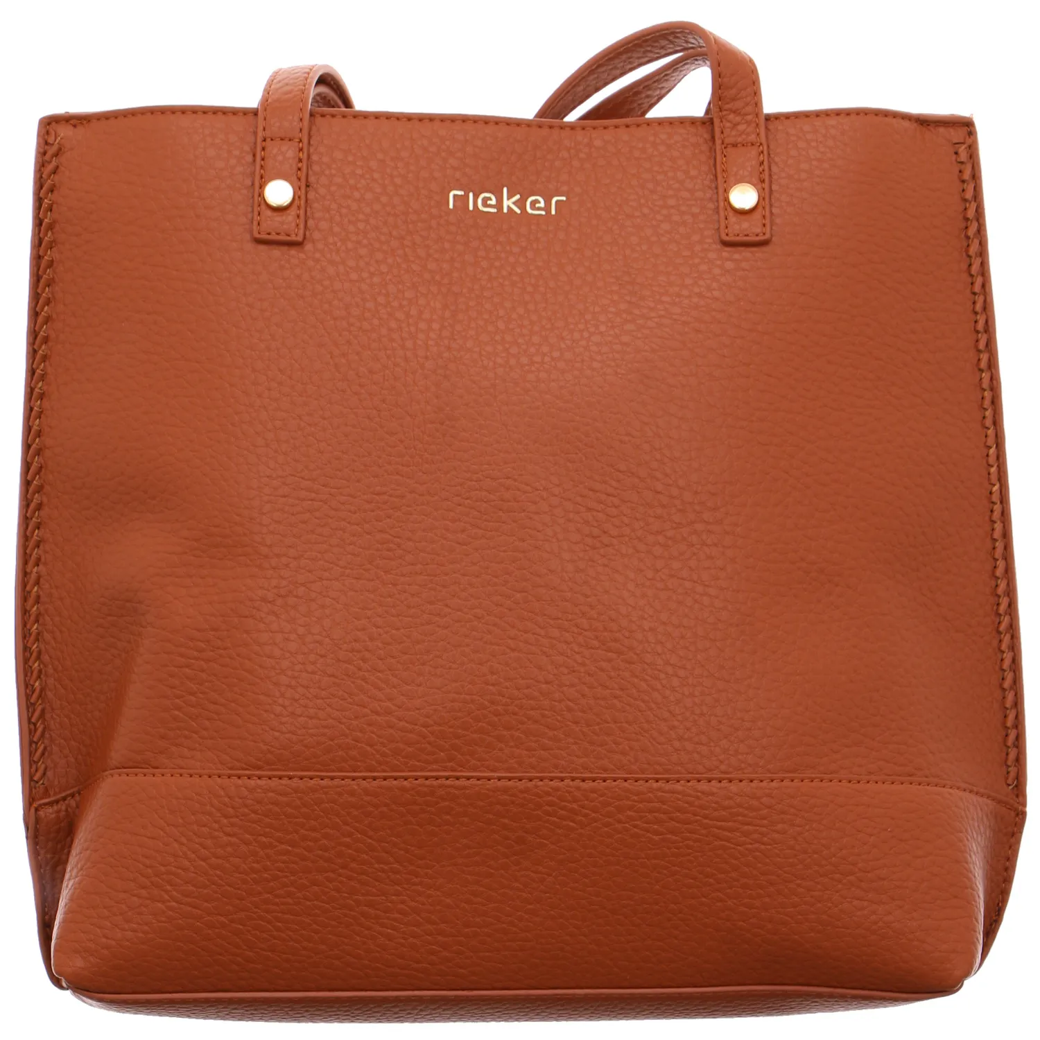 RIEKER Shopper Cognac Lederimitat