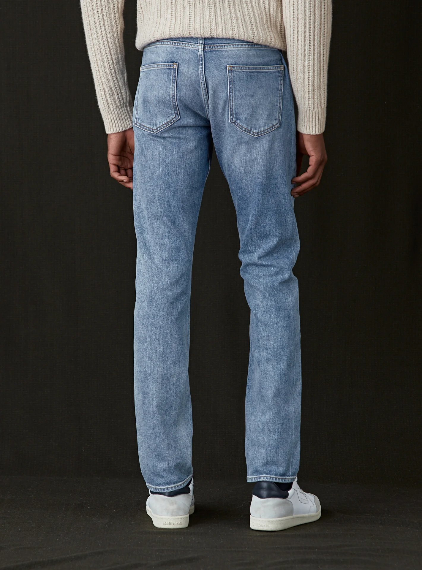 Jean Slim New Mick Bleached