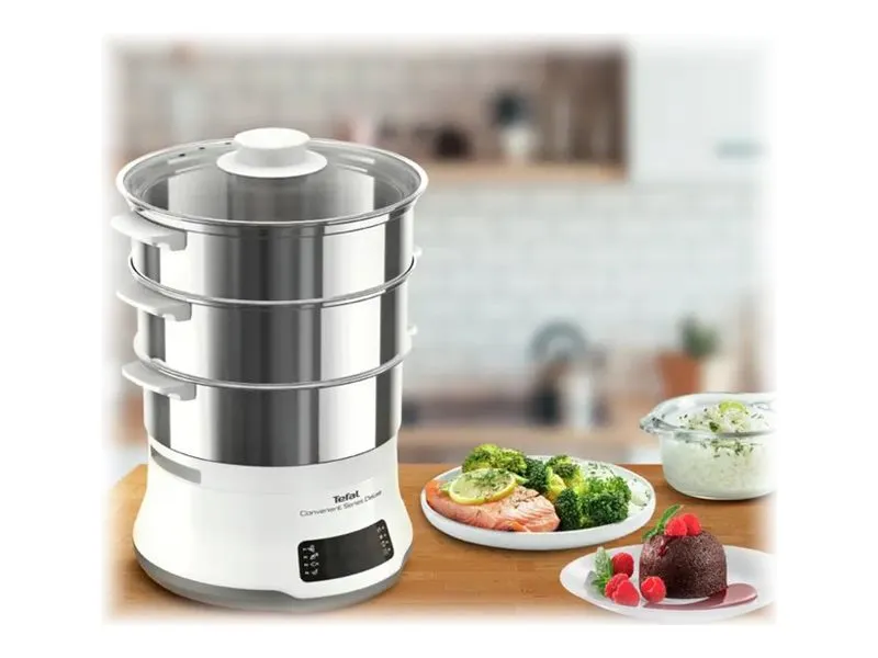 Tefal Convenient Series VC502D10 Deluxe - Dampkoger - 900 W - rustfrit stål