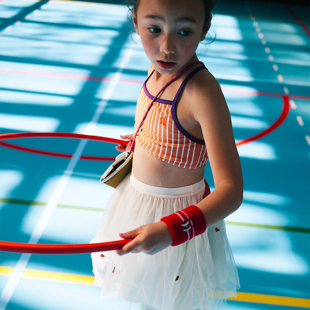 Sticky lemon polsband - basketball red - 2st