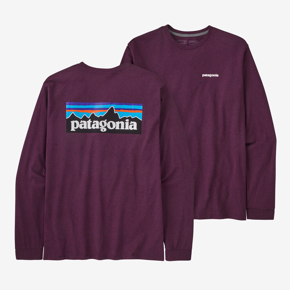 Herren Langarmshirt mit P-6 Logo Verantwortungsbewusstsein