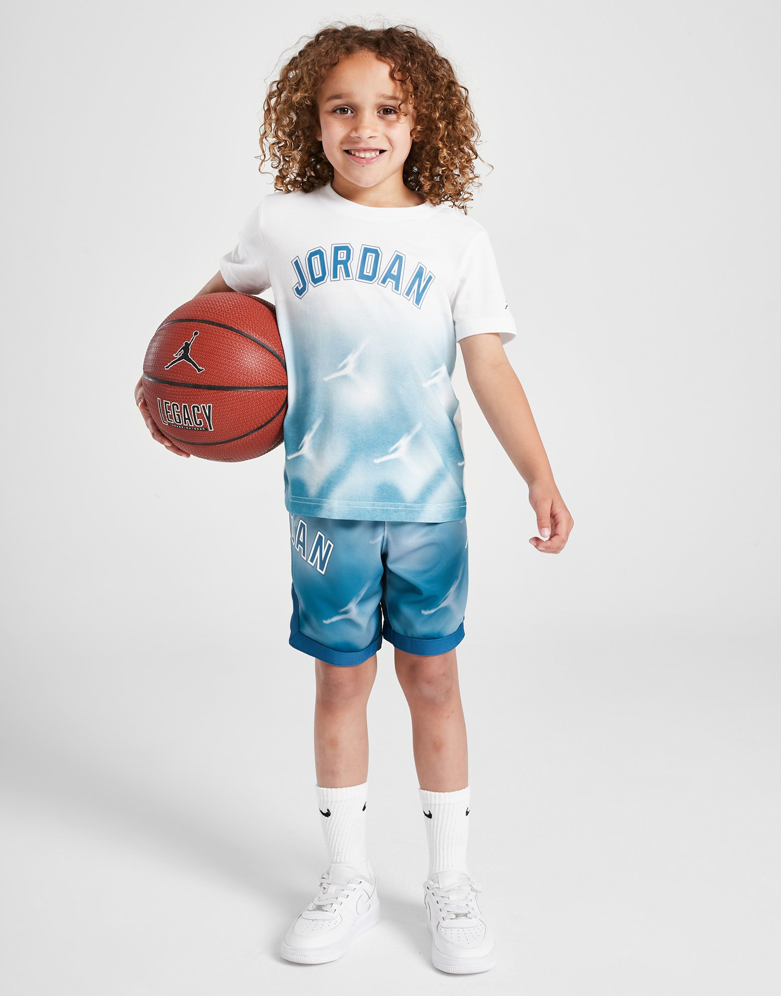 Jordan Ensemble T-shirt/Short Mesh Fade Enfant