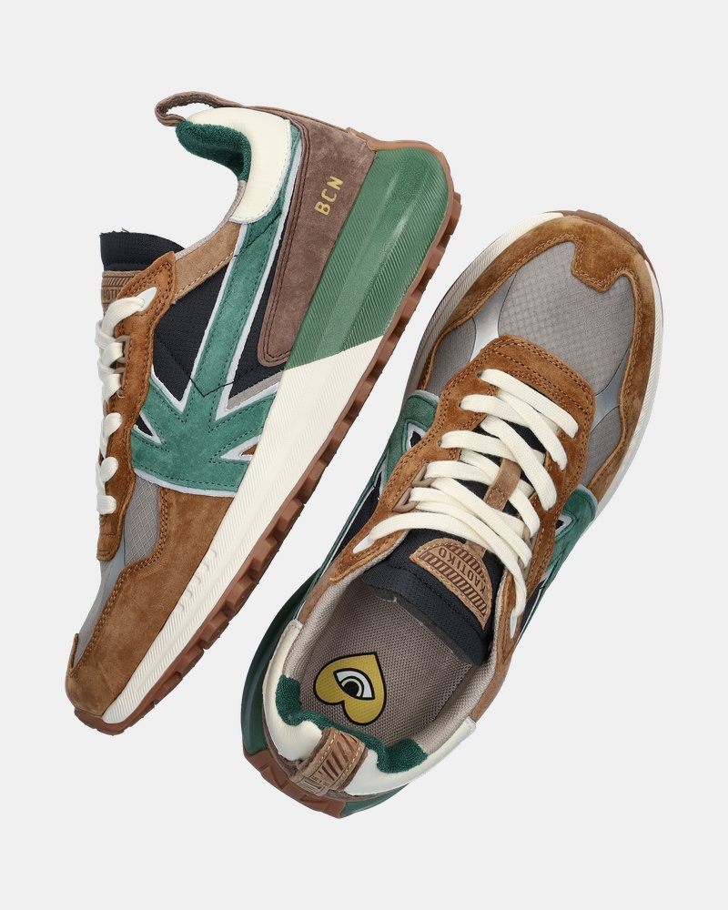 Kaotiko Vancouver Lage sneakers  - bruin