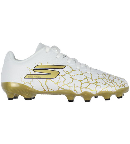Skechers Fußballschuhe - Skx_1.5 Jr TD FG - Weiß/Gold