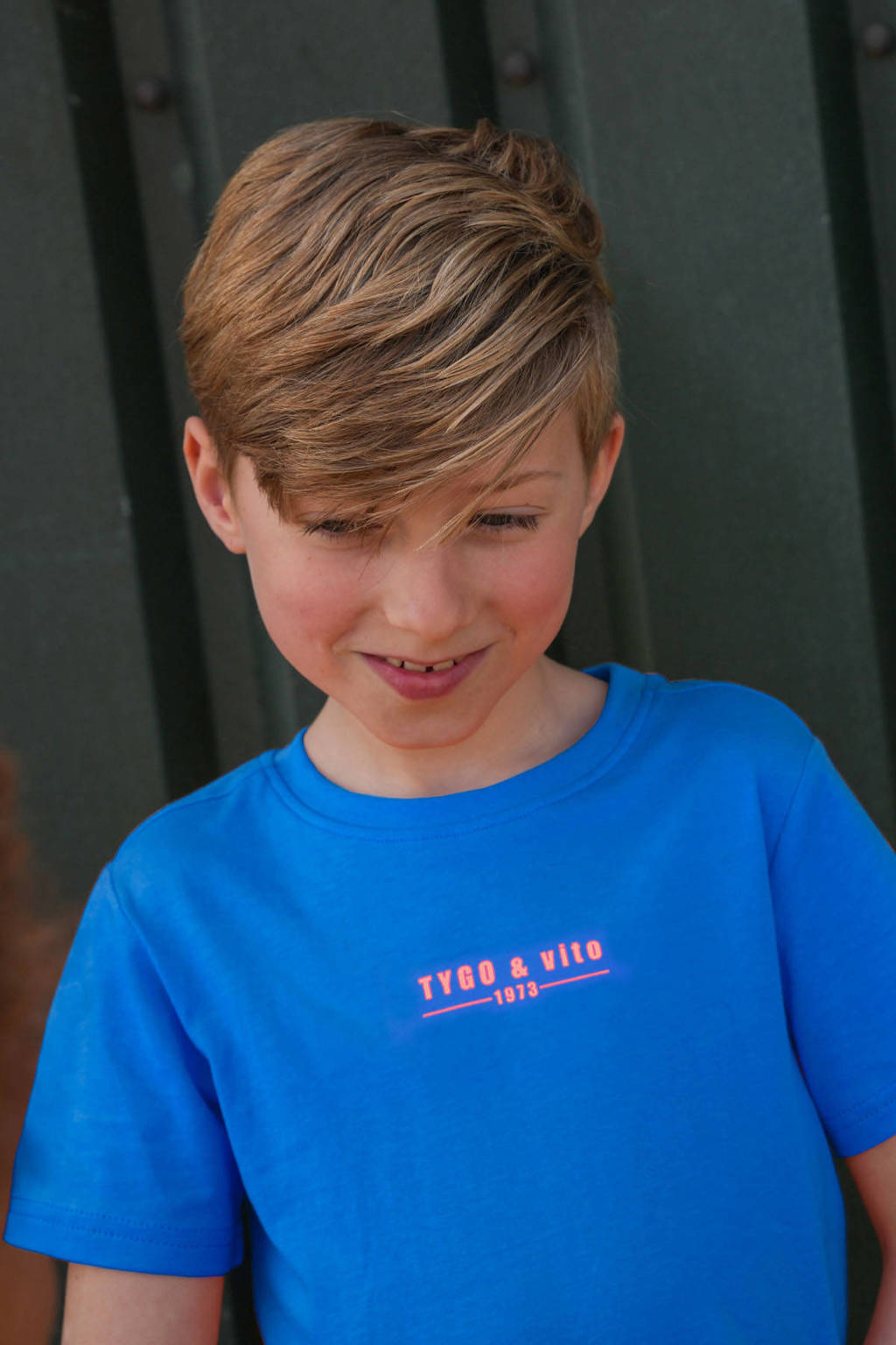 TYGO & vito t-shirt blauw