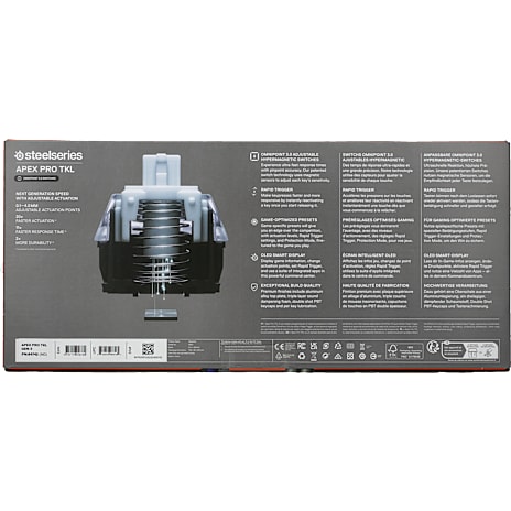 SteelSeries apex pro gaming keyboard