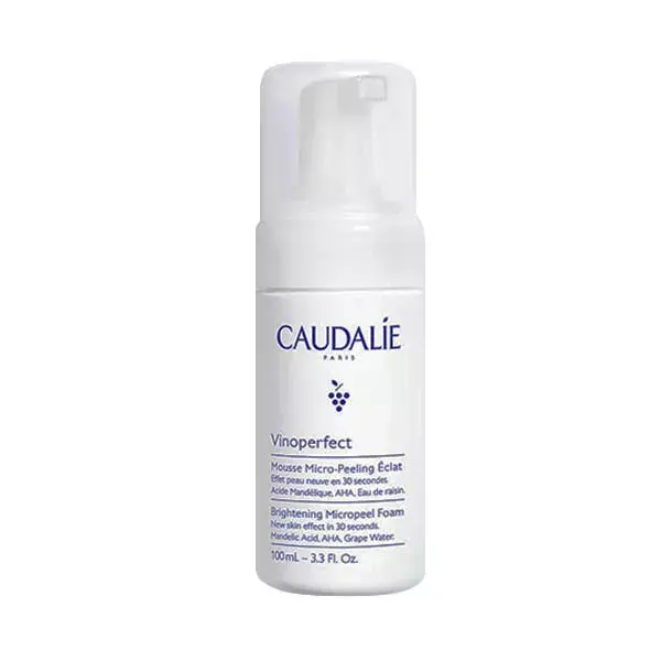 Mousse Radiance Micro-Peeling Vinoperfect da Caudalie 100ml