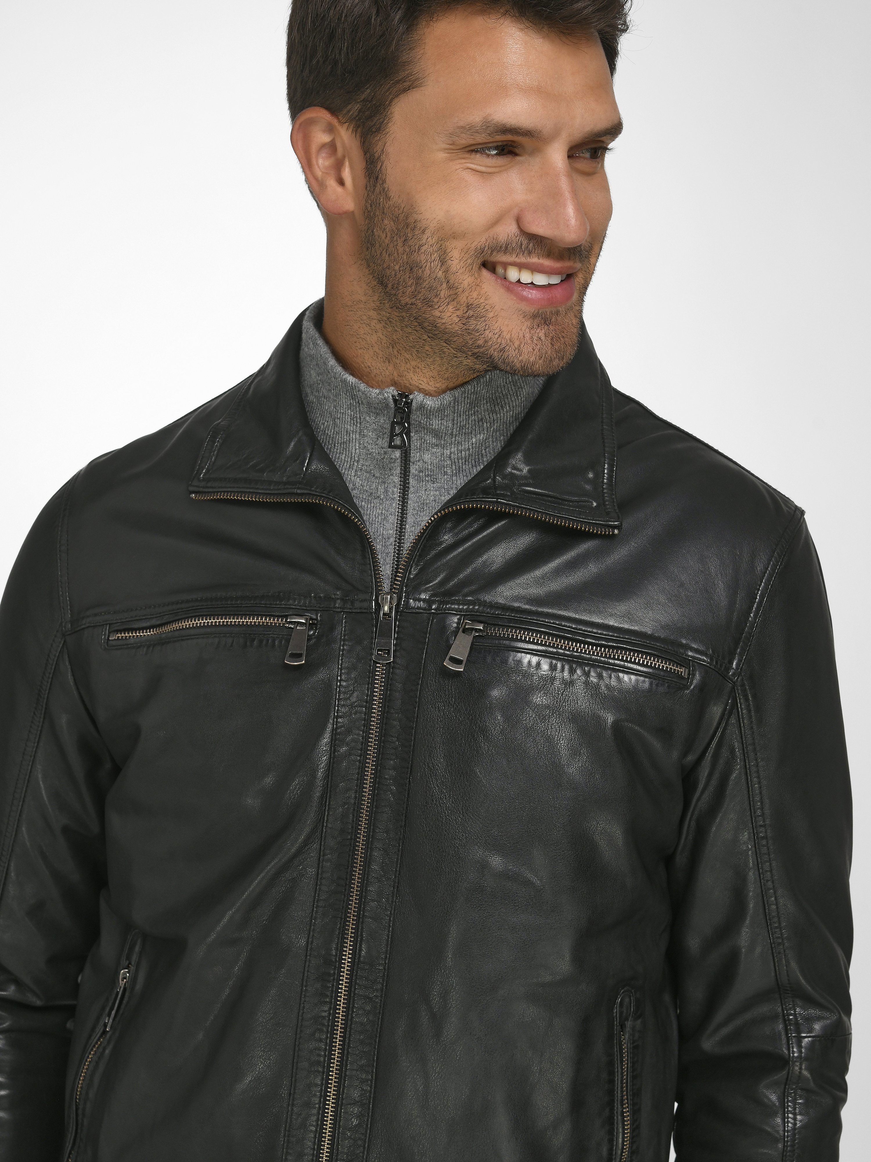 Lederjacke