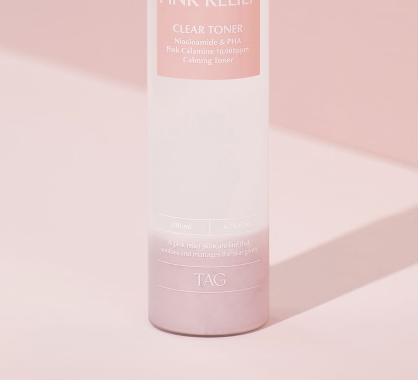 te cool voor school - Pink Relief Clear Toner