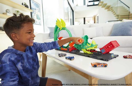 Hot Wheels City Vuurspuwende Draak