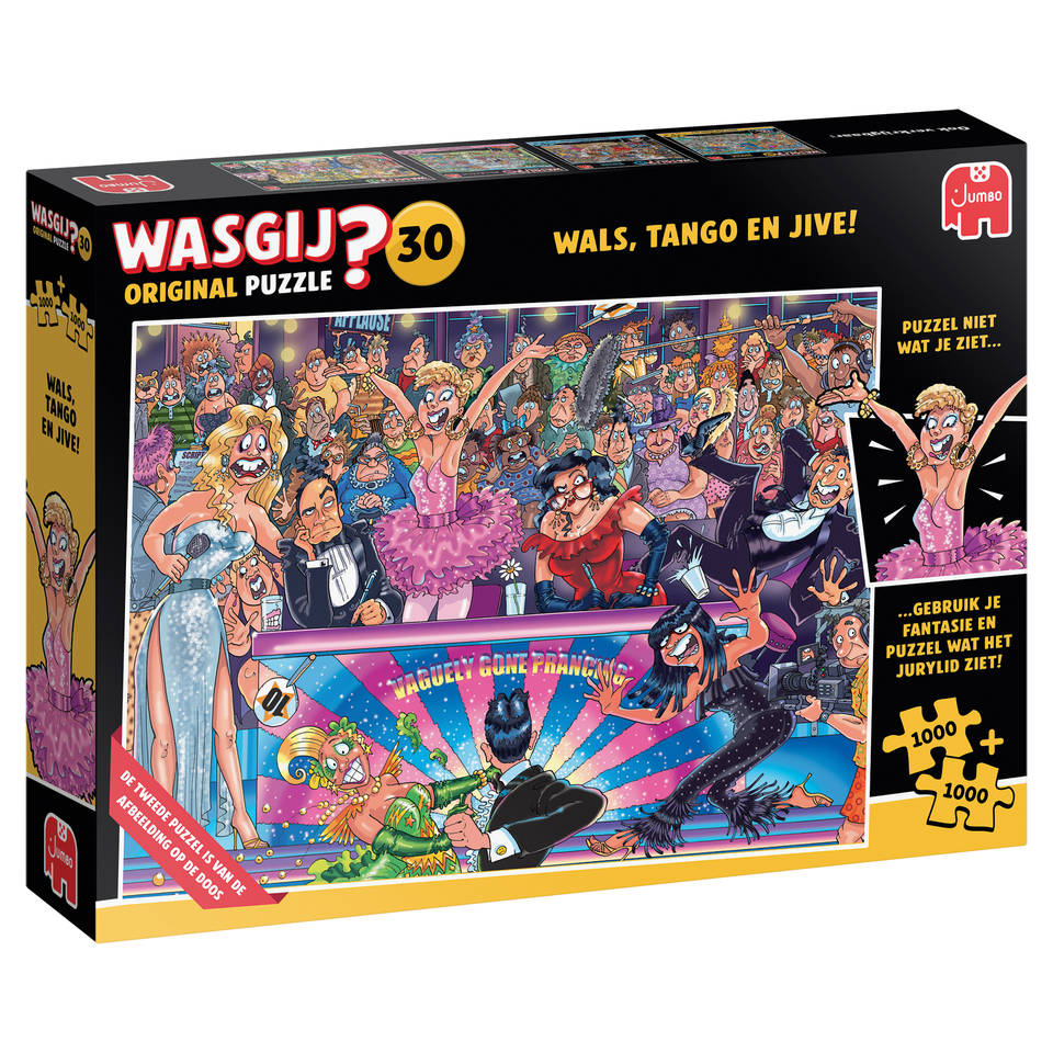 Jumbo Wasgij Original Special 2-in-1 puzzel wals, tango en jive - 2 x 1000 stukjes