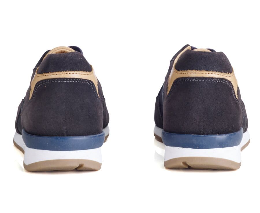 Sneakers homme velours Brun - CANBERRA