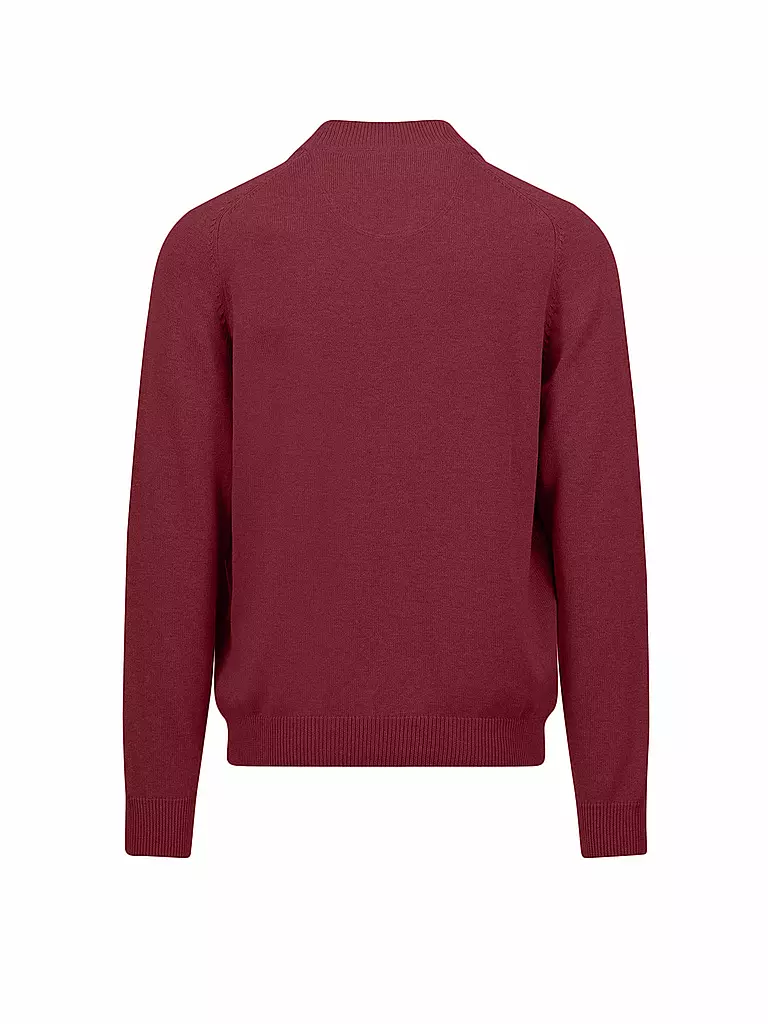 FYNCH HATTON Strickjacke dunkelrot