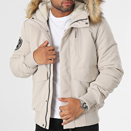 Doudoune Capuche Everest Puffer M5011742A Beige Taupe