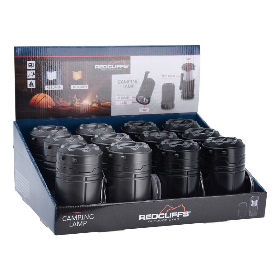 Redcliffs Campinglampe mit 3 Funktionen