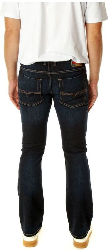 Diesel - Zatiny - Jeans - Marineblauw - Katoen-Elastaan