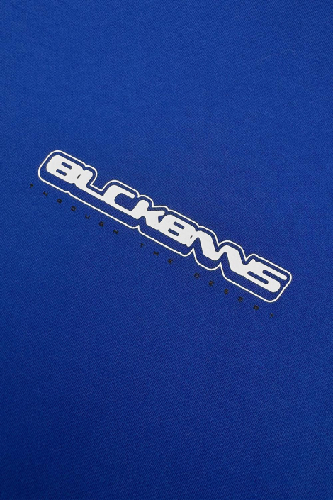Black Bananas blauwe heren vest