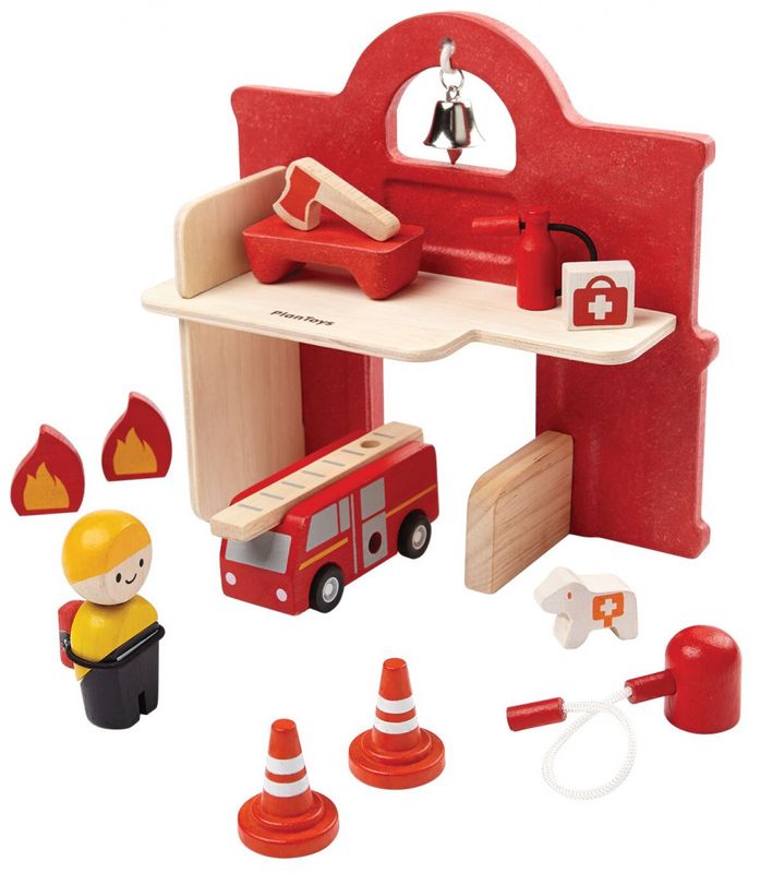 PlanToys Brannstasjon