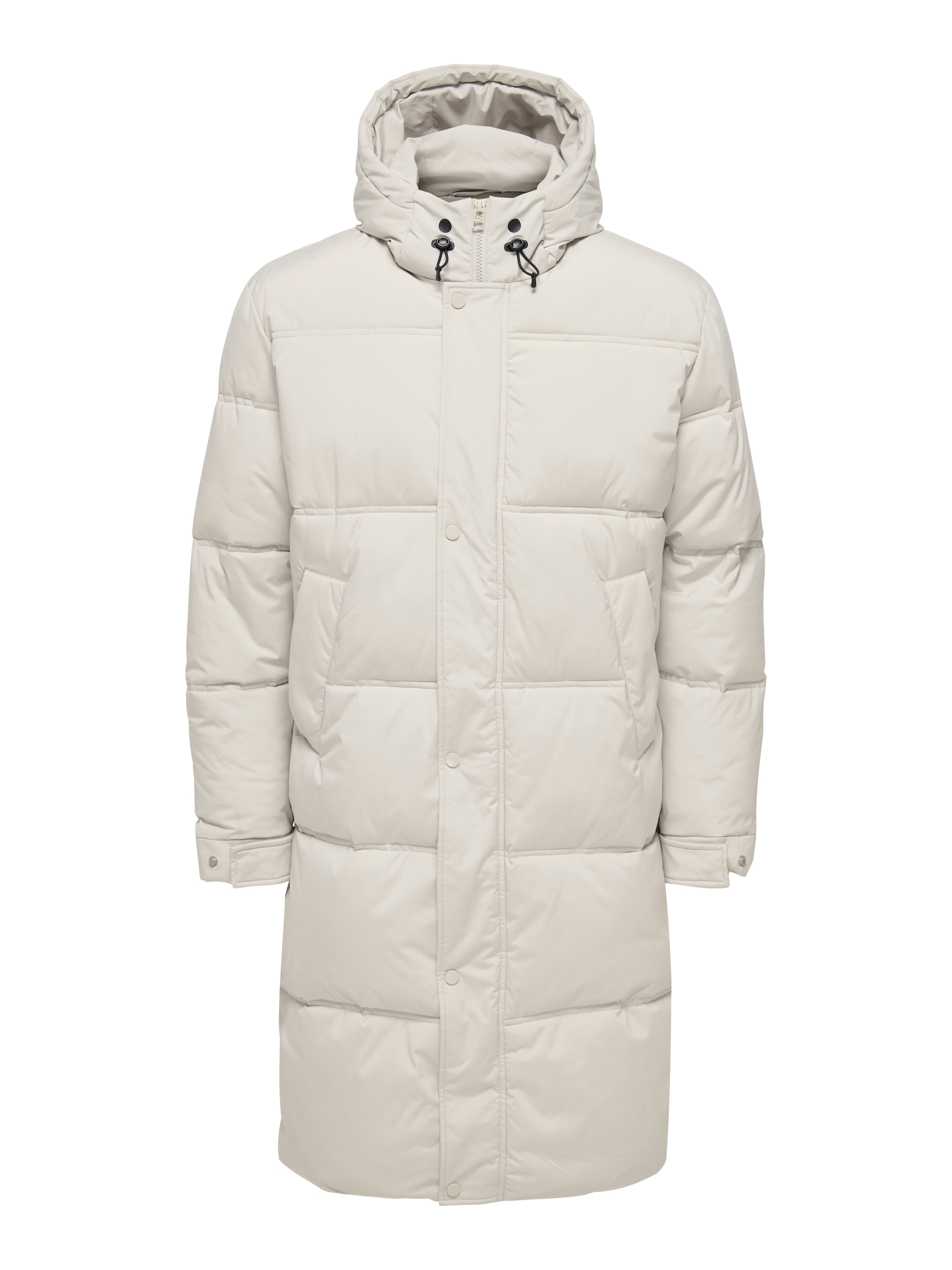 ONLY & SONS Steppjacke »ONSSEUL LONG PUFFER OTW« mit Kapuze