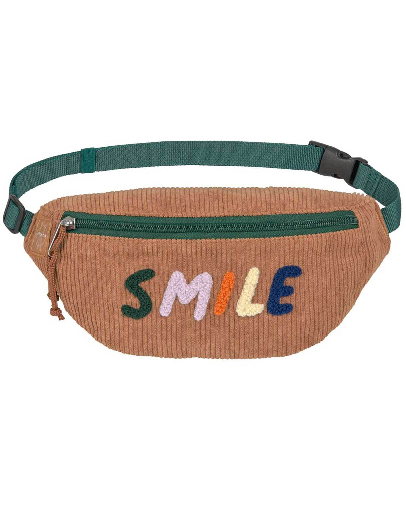 Bauchtasche LITTLE GANG SMILE (27x13) in caramel