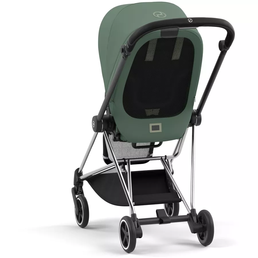 cybex PLATINUM Kombikinderwagen New Mios Chrome Black Leaf Green